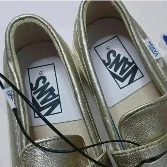 Vans Style 53 Soft Leather Light Gold Marshmallow - Picture 4 of 8